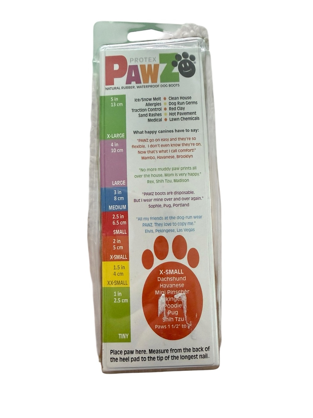 Pawz Rubber Boots X-Small